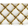 Decorative brass wire mesh